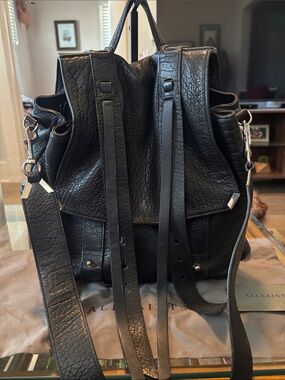bison leather backpacks Glazed Bison Tech Companion Leather Backpack